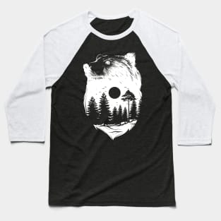 Brown Bear Spirit Animal Baseball T-Shirt